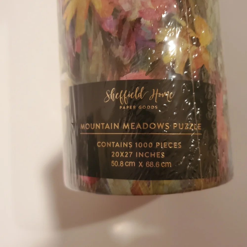 NEW Sheffield Home Mountain Meadows Puzzle 1000 Pcs.‎